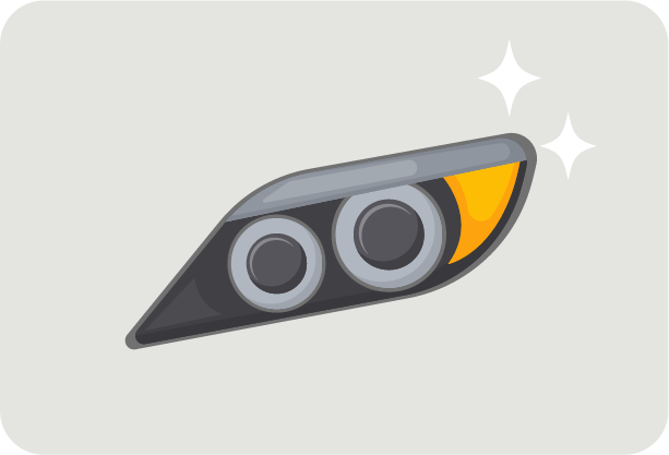 クイックヘッドライトコーティング